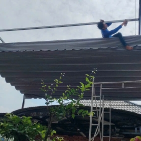 Mái xếp giá rẻ cần thơ