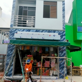 Thi công mái hiên ở bến tre